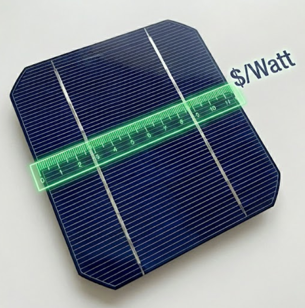 How to Calculate A Solar Panel Cost Per Watt