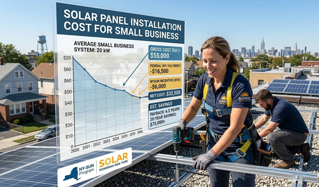 Solar Panel Installation Cost for Small Business