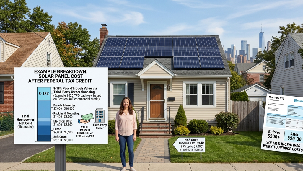 How to Apply Federal Tax Credit to Solar Panel Cost?